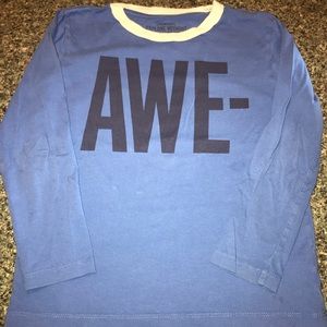 Crewcuts “Awe-Some” Shirt Boys Size 6-7